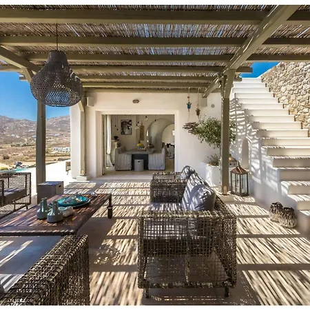 Elite Mykonos Roxane Private Pool 6 Bedrooms Beachfront Ftelia