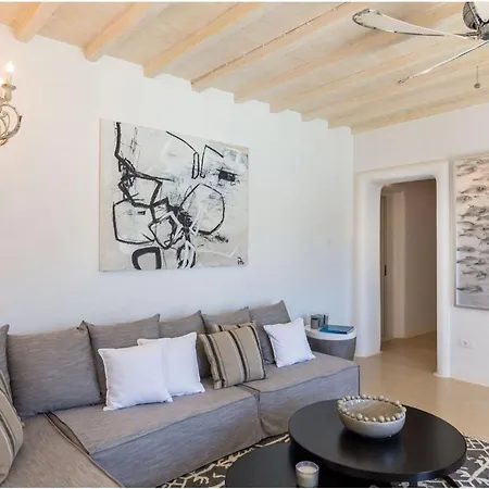 Elite Mykonos Roxane Private Pool 6 Bedrooms Beachfront Ftelia * Mykonos Town