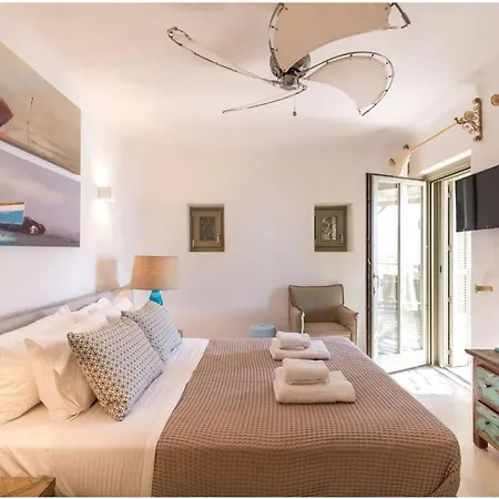 Elite Mykonos Roxane Private Pool 6 Bedrooms Beachfront Ftelia Villa